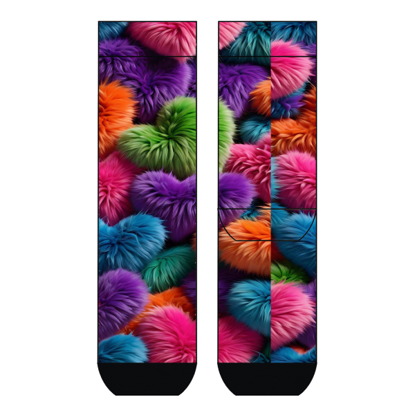 Cool 7 Print - Vollfrottee - Baumwollsocken - Runddruck Motiv: C5560